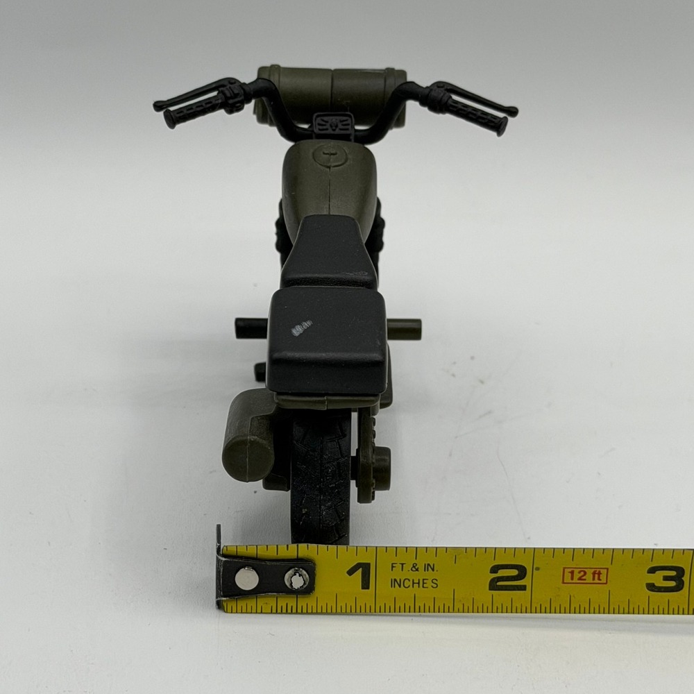 World Peacekeepers Power Team Elite Military Motorcycle 1:18 Scale Vehicle Green - Picture 6 of 14